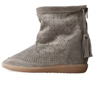 Isabel Marant Suede Basley Bootie